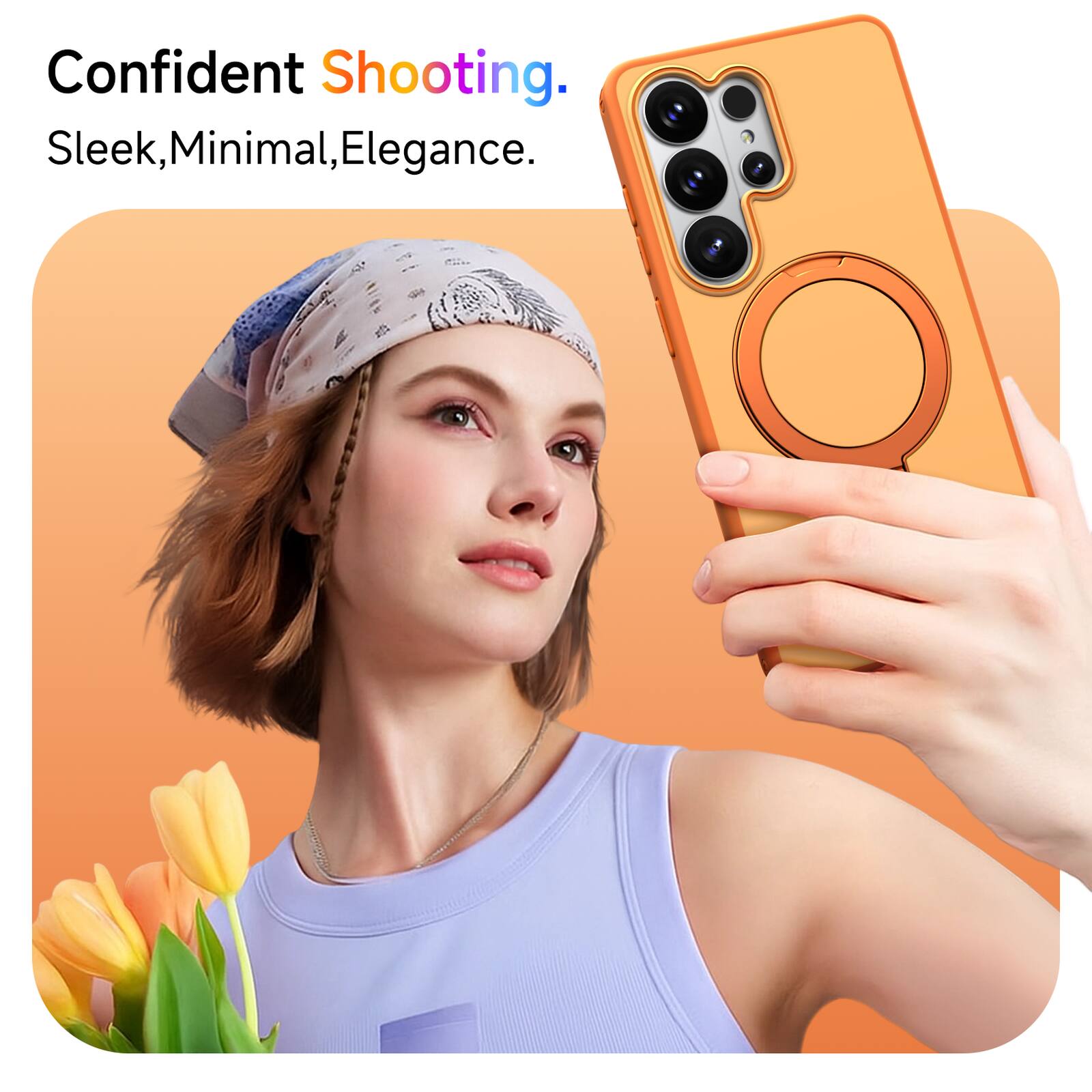 Confident Shooting. Sleek, Minimal, Elegance.