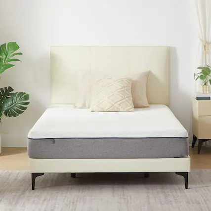 Front. Alchemy Casas - Mattress Memory Foam Size Mattresses In A Box With Washable Removable Cover Soft And Comfortable - Twin 10 inch.