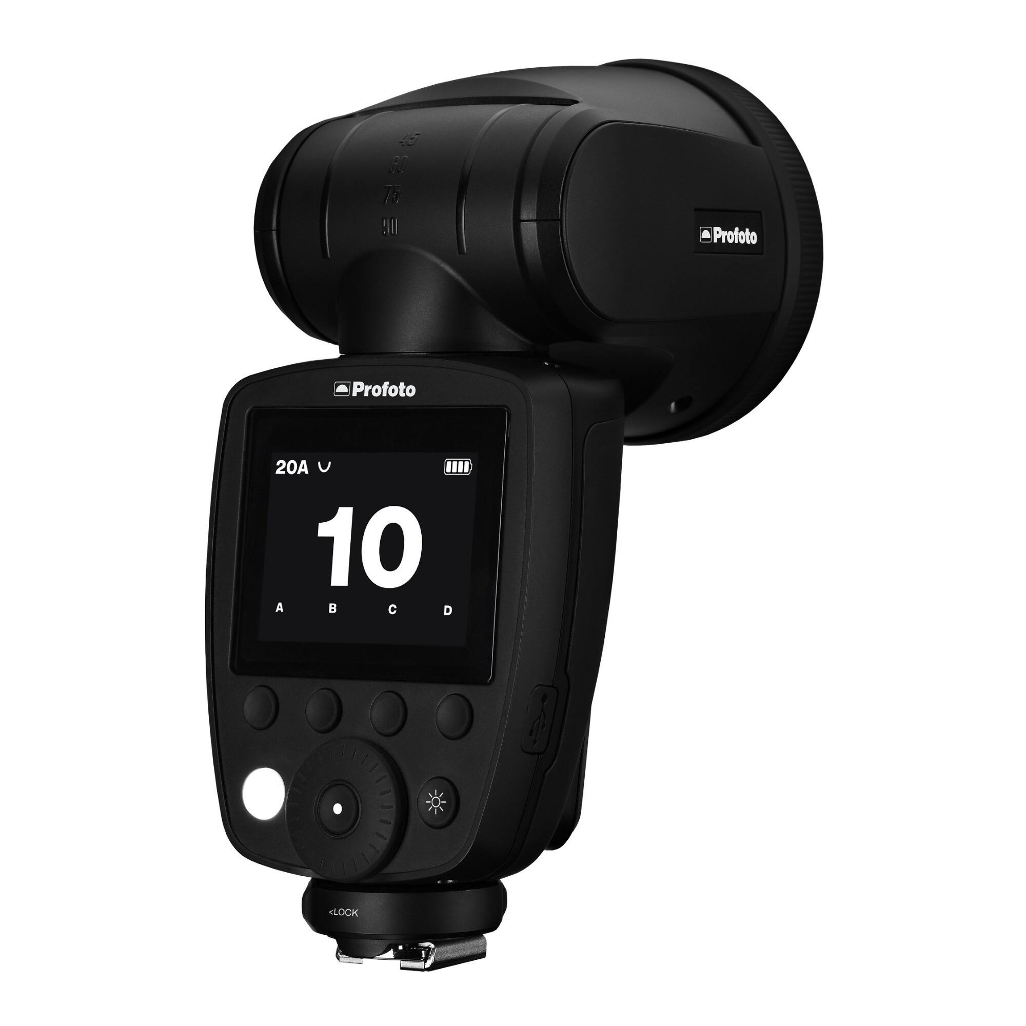1 80 75  
Profoto  
20A U  
10  
A B C D  
LOCK