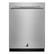 Front. JennAir - RISE Series Top Control Built-In Stainless Steel Tub Dishwasher with 3rd Rack and 39 dBA - Stainless Steel.