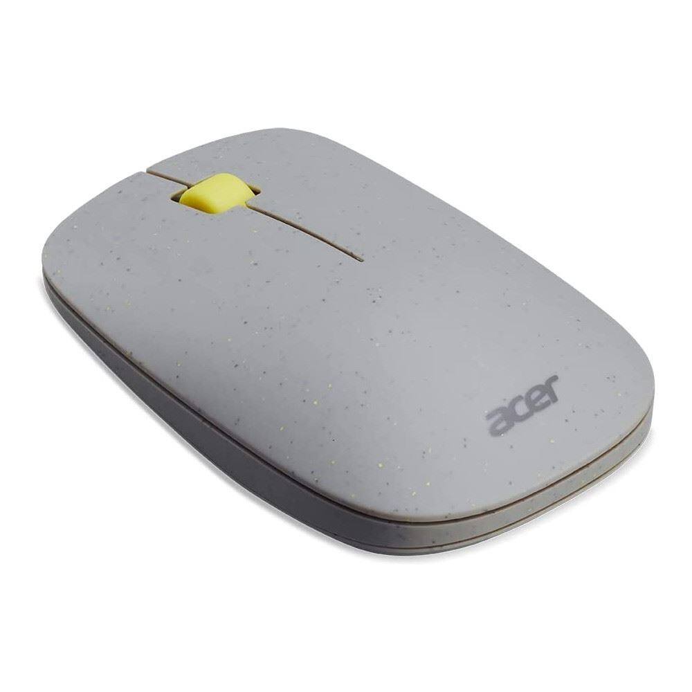 Left. Acer - Acer Macaron Vero Wireless Optical Mouse | 2.40 GHz | AMR020 | GP.MCE11.022 - Gray.