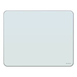 U Brands - Cubicle Glass Dry Erase Board, 20" x 16", White Surface