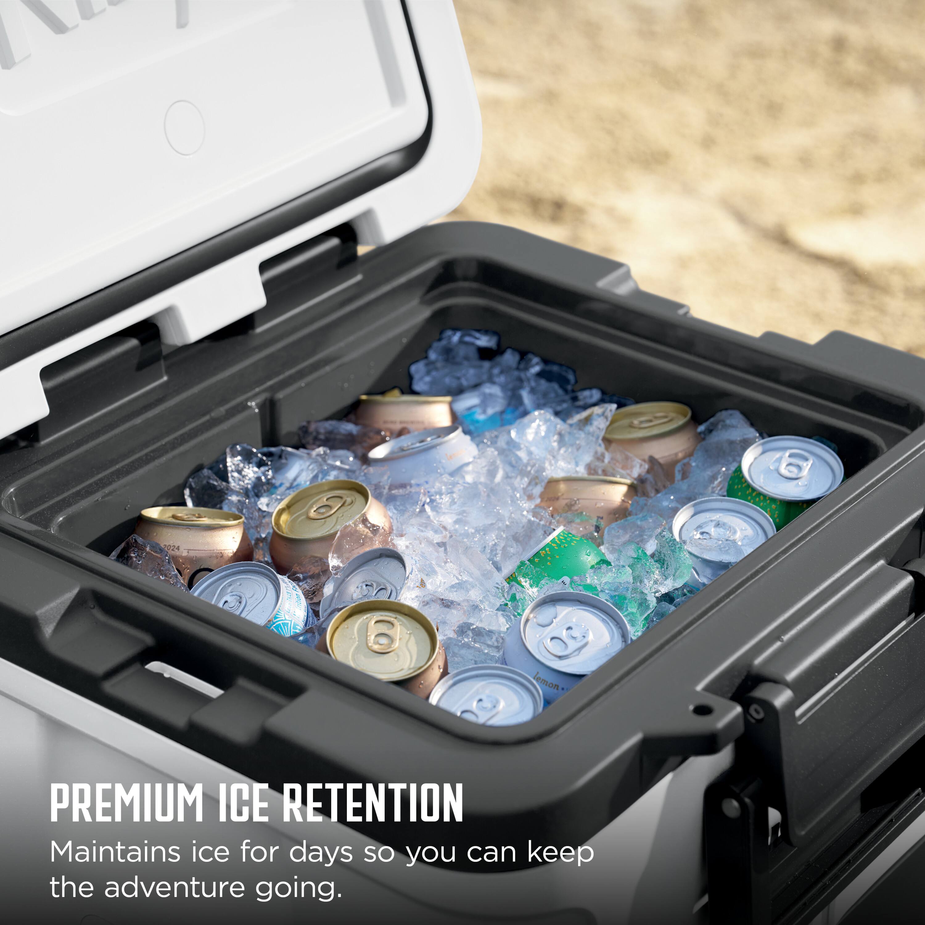 2024 E Lemon PREMIUM ICE RETENTION  
Maintains ice for days so you can keep the adventure going.