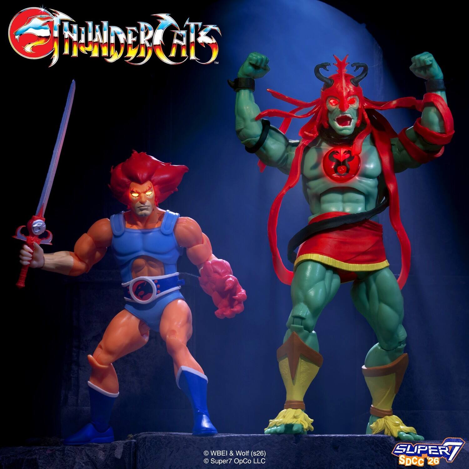 THUNDERCATS™

© WBEI & Wolf (s26) Super7 OpCo LLC
SUPER/ SDCC 26