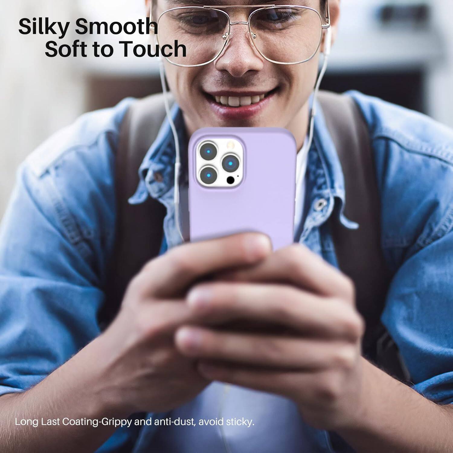 Silky Smooth Soft to Touch

Long Last Coating-Grippy and anti-dust, avoid sticky.