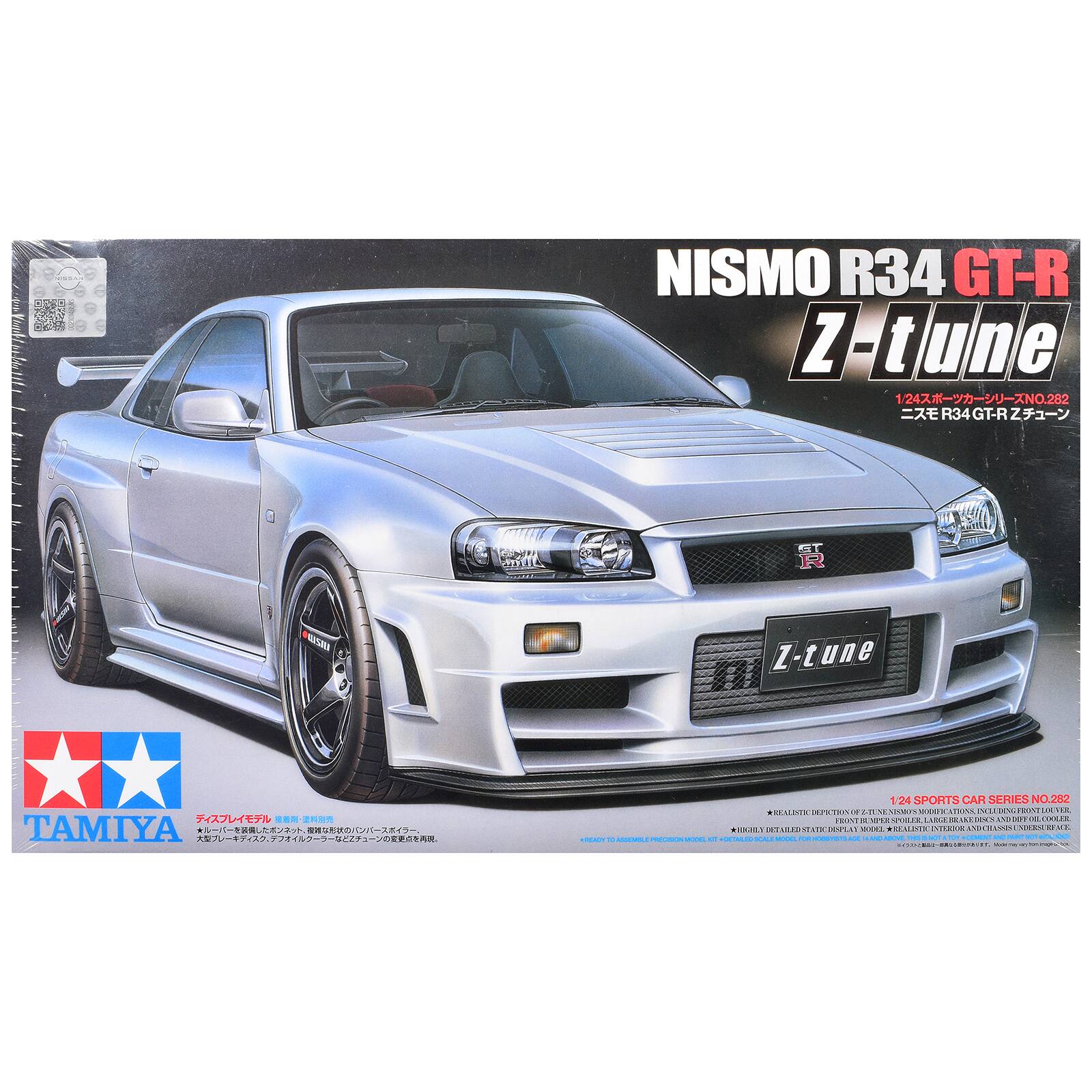 Model Kit Nissan Skyline GT-R (R34) Nismo Z-Tune 1/24 Scale Model by Tamiya