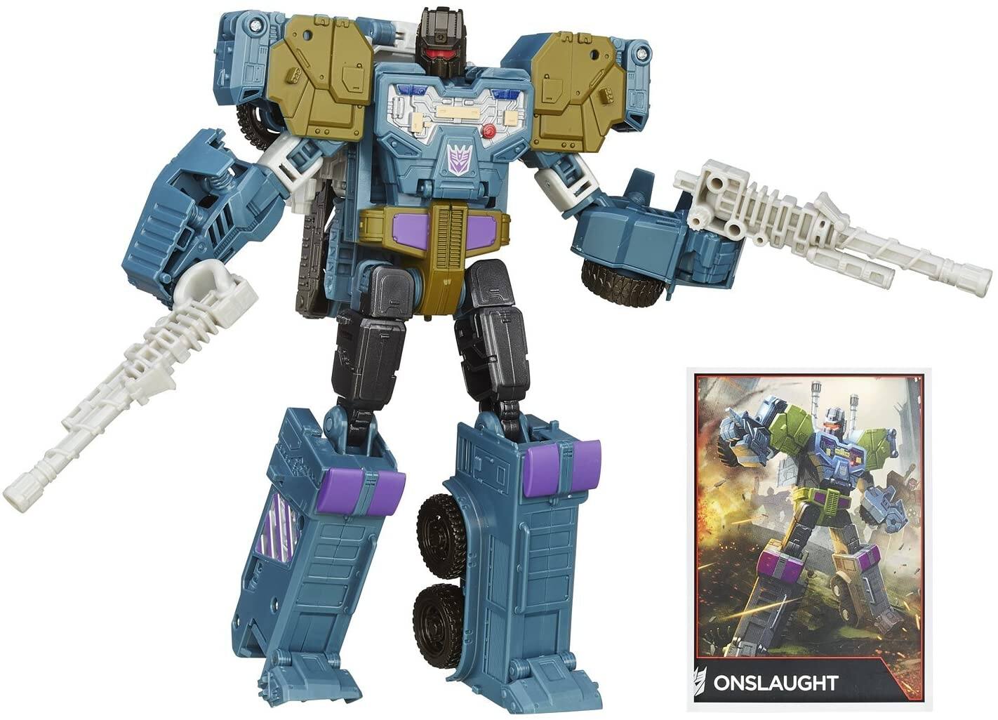 Alt View 6. Transformers - Onslaught | Transformers Generations Combiner Wars.