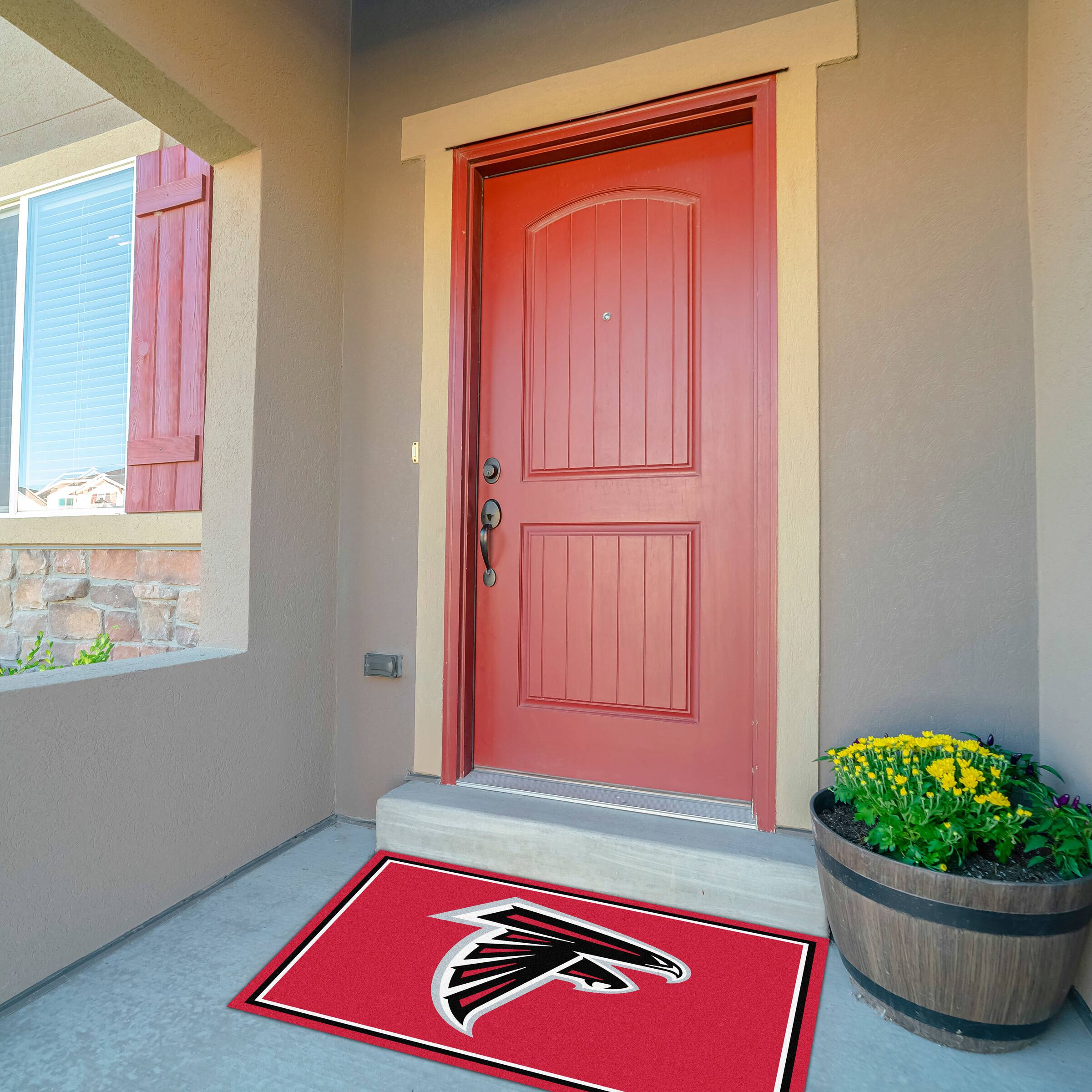 Alt View 3. Imperial - Atlanta Falcons 2'8" x 3'10" Area Rug - Multicolor.