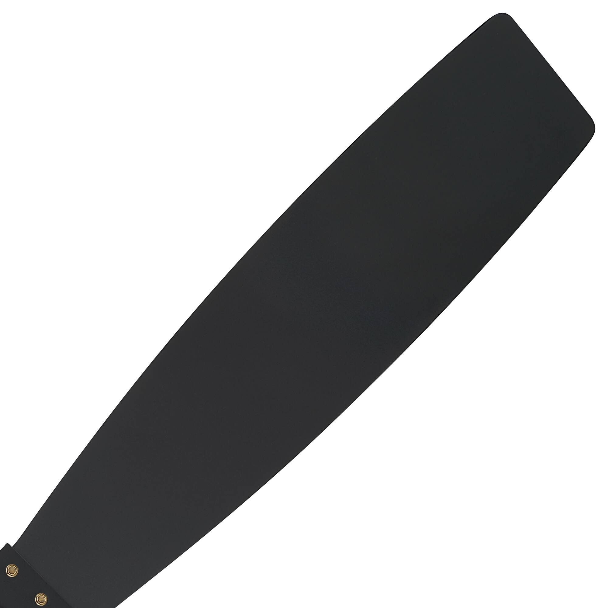 Alt View 6. Parrot Uncle - 60" Modern 3-Blade Ceiling Fan with Dimmable LED Light and Remote - BLACK.