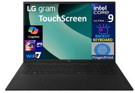 LG - gram Laptop (Ultra 9-288V, 32GB, 1TB PCIe SSD, 17.0 Touch WQXGA (2560x1600), Intel Arc 140V, Win 11 Home) - Obsidian Black