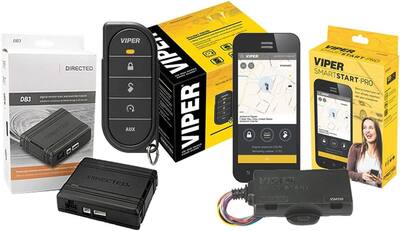 Buzzer Module Model Viper 5606V 1 way Car Alarm + Remote Start System bundled with + (1 ...