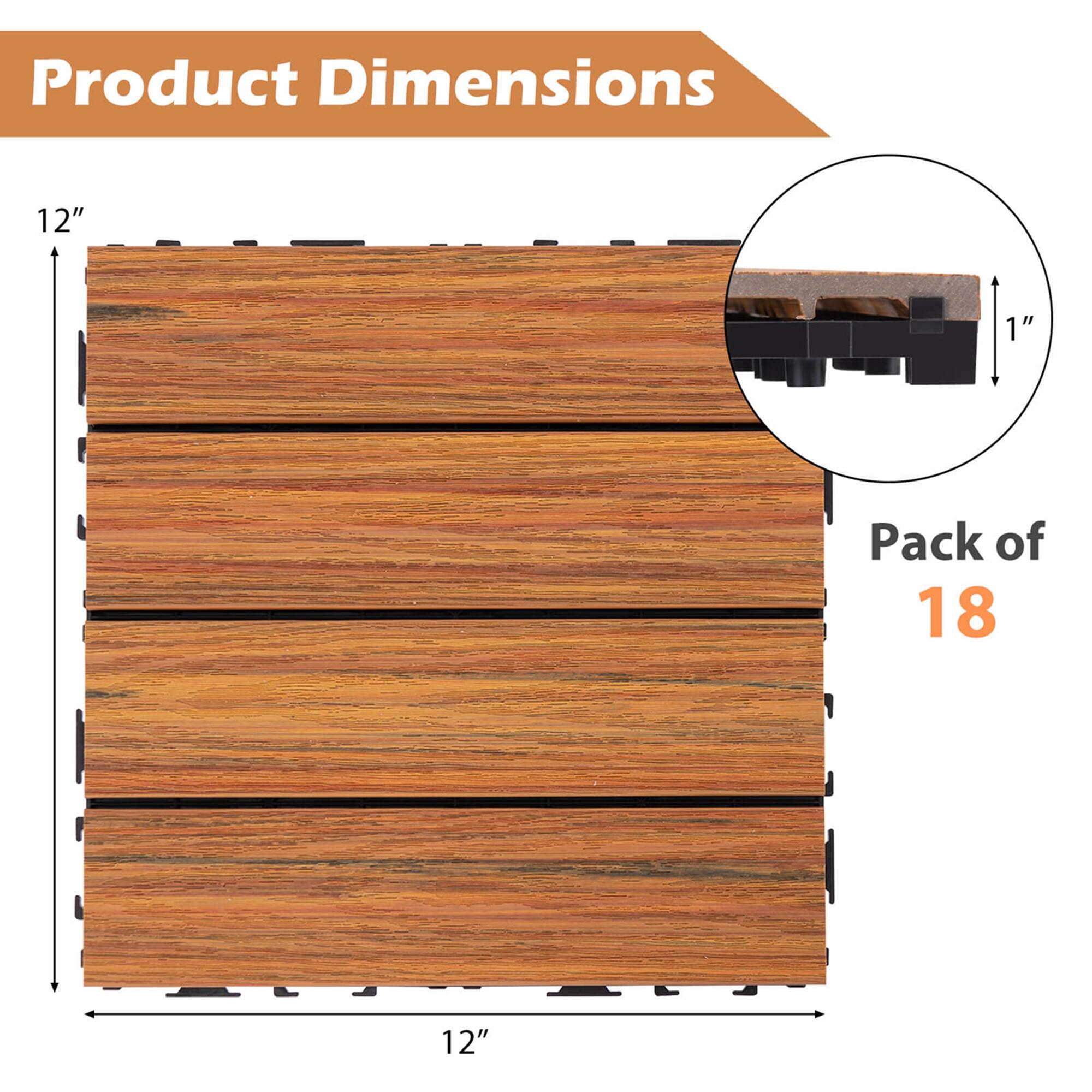 Product Dimensions: 12" x 1"  
Pack of 18