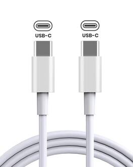 MobileSentrix - Generic 6ft 60W USB-C To USB-C Cable Compatible For MacBook - White