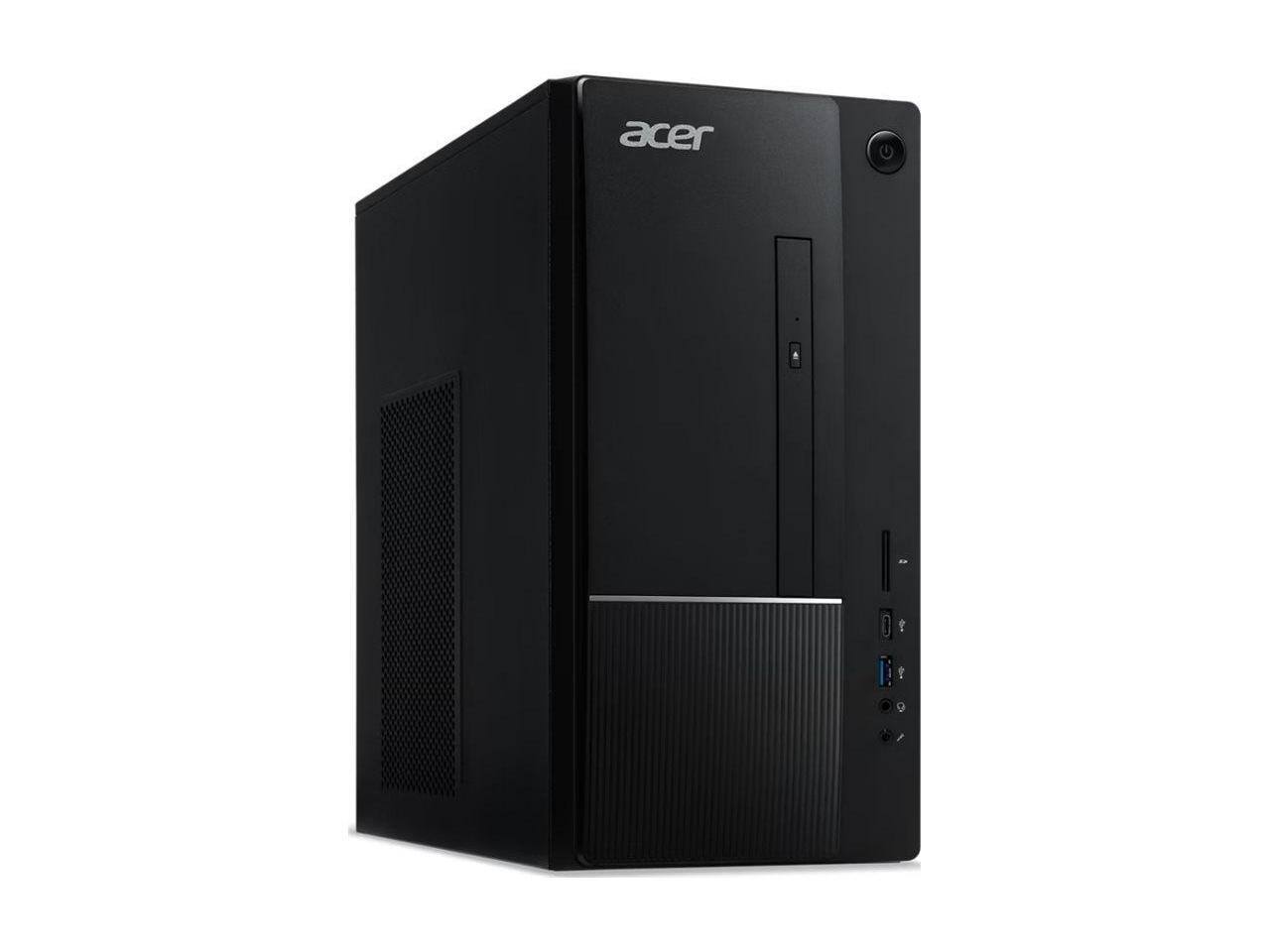 Alt View 5. Acer - Acer Aspire TC-1775-UR12, i5-14400 10-Core, 16GB DDR5 4800MHz, 512GB M.2 PCIe Gen4 SSD, Windows 11 - Black.