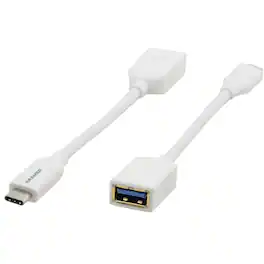 Kramer - Electronics ADC-USB31/CAE USB-C 3.1 M to USB-A F Adapter Cable,White