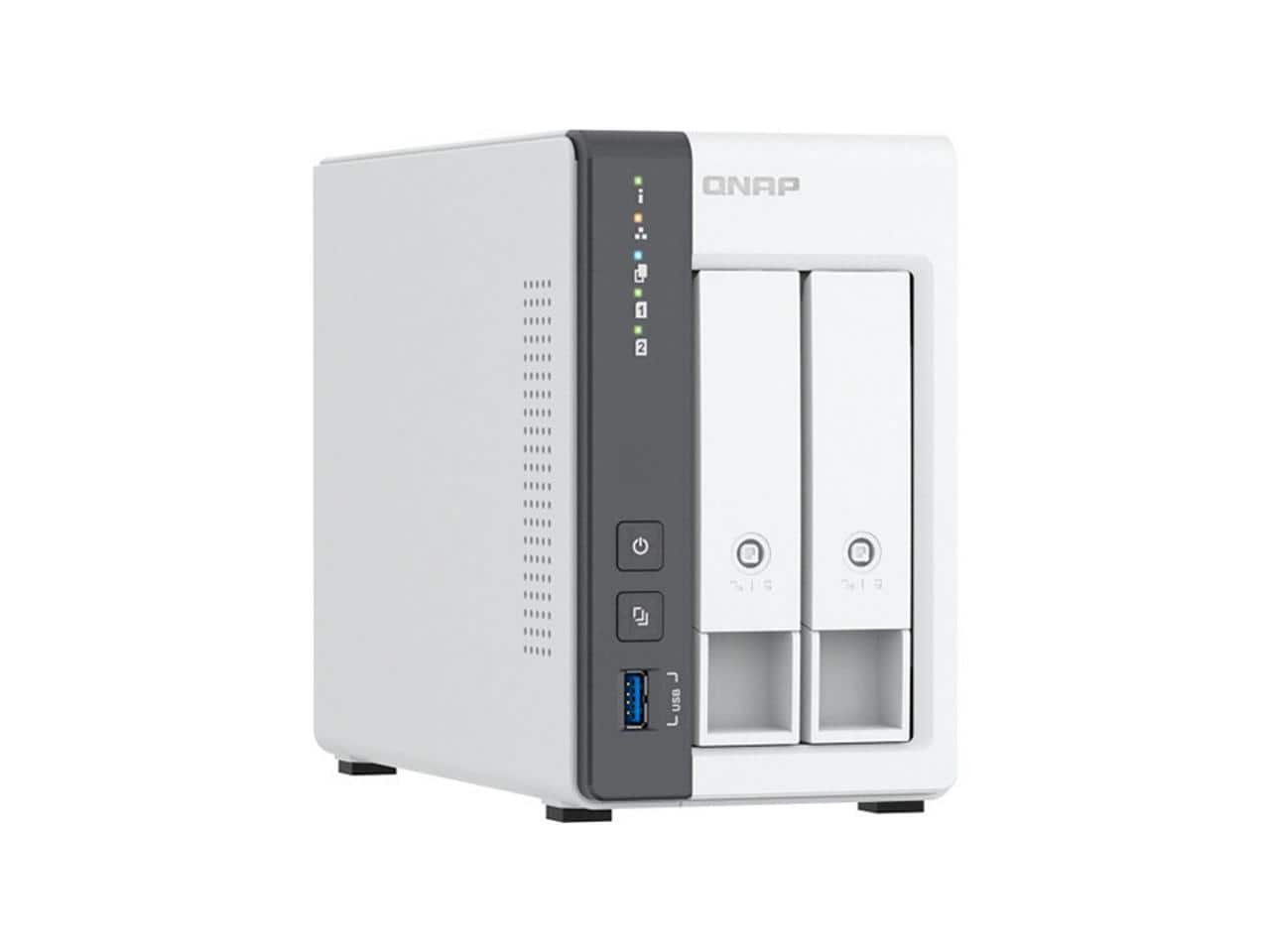 QNAP TS-216G NAS 2ベイ QNAP TS 216G 2 Bay NAS Enclosure Black TS-216G-US - Best Buy