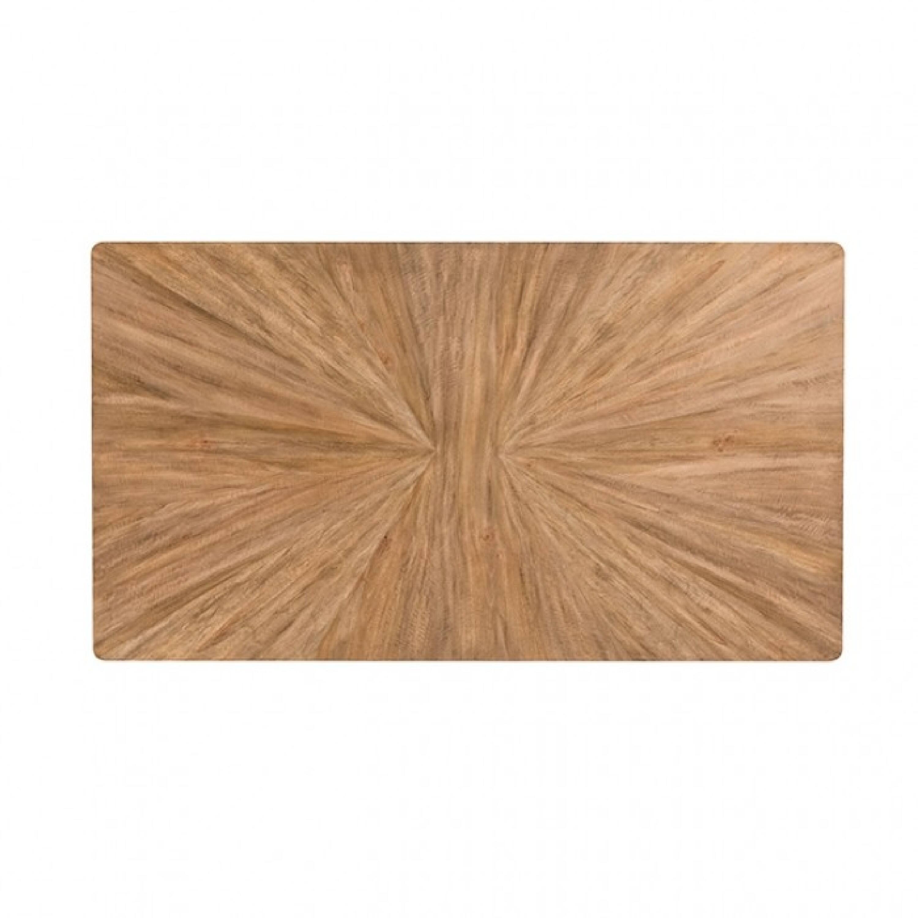 Alt View 2. Manhattan Lane - Lucas Dining Table, Rectangular Natural Brown, Solid Wood, 68 Inch - Natural Brown.