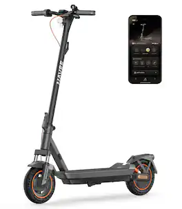 NAVEE - GT3 Electric Scooter w/31 miles Max Operating Range & 20 mph Max Speed - Black