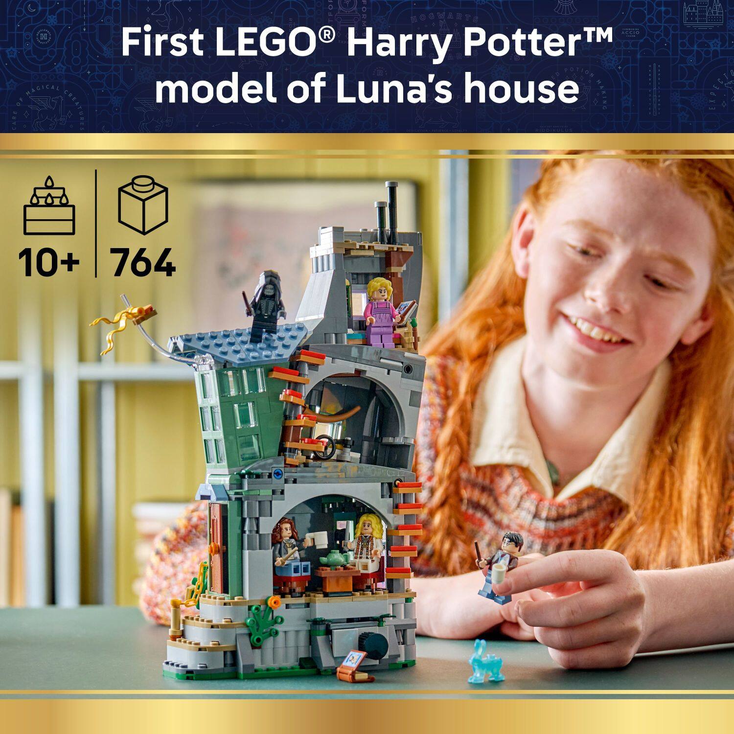 First LEGO® Harry Potter™ model of Luna's house

10+ 764