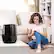 Left. Homedics - TotalComfort Plus Ultrasonic Humidifier-3.7L Top Fill - Black.