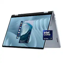 Dell - Plus 16" FHD+ 2-in-1 Touchscreen Laptop,Intel Core Ultra 7 256V,16GB RAM,2TB SSD,Intel Arc Graphics,Win 11 Pro - Blue