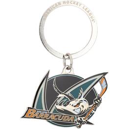 JF Sports Canada - San Jose Barracuda Primary Logo Keychain - Multicolor
