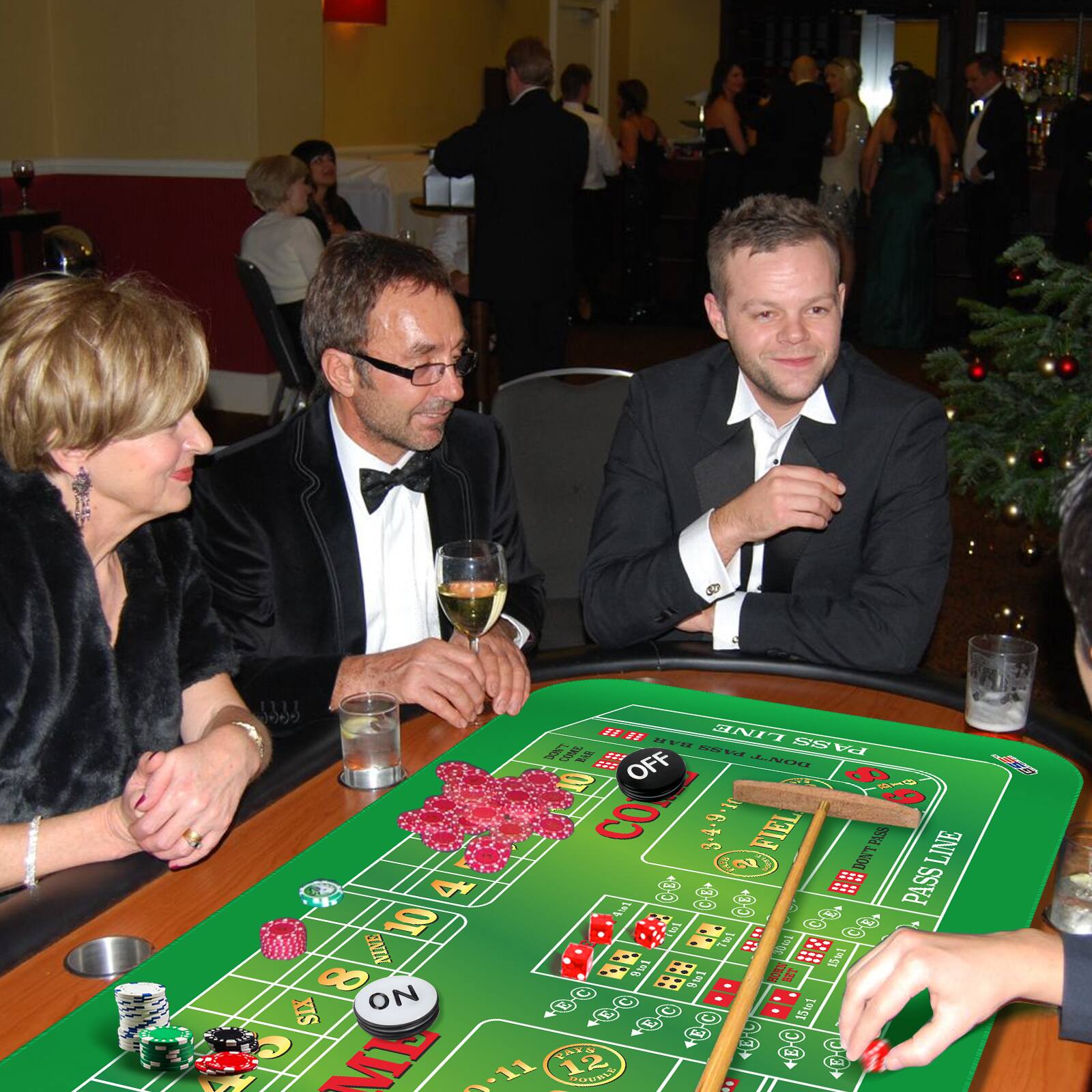 PASS LINE, OFF, ON, 12, 11, 10, 9, 8, 7, 6, 5, 4, 3, 2, 1