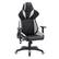 Angle. CorLiving - Nightshade Gaming Chair - Black and White.