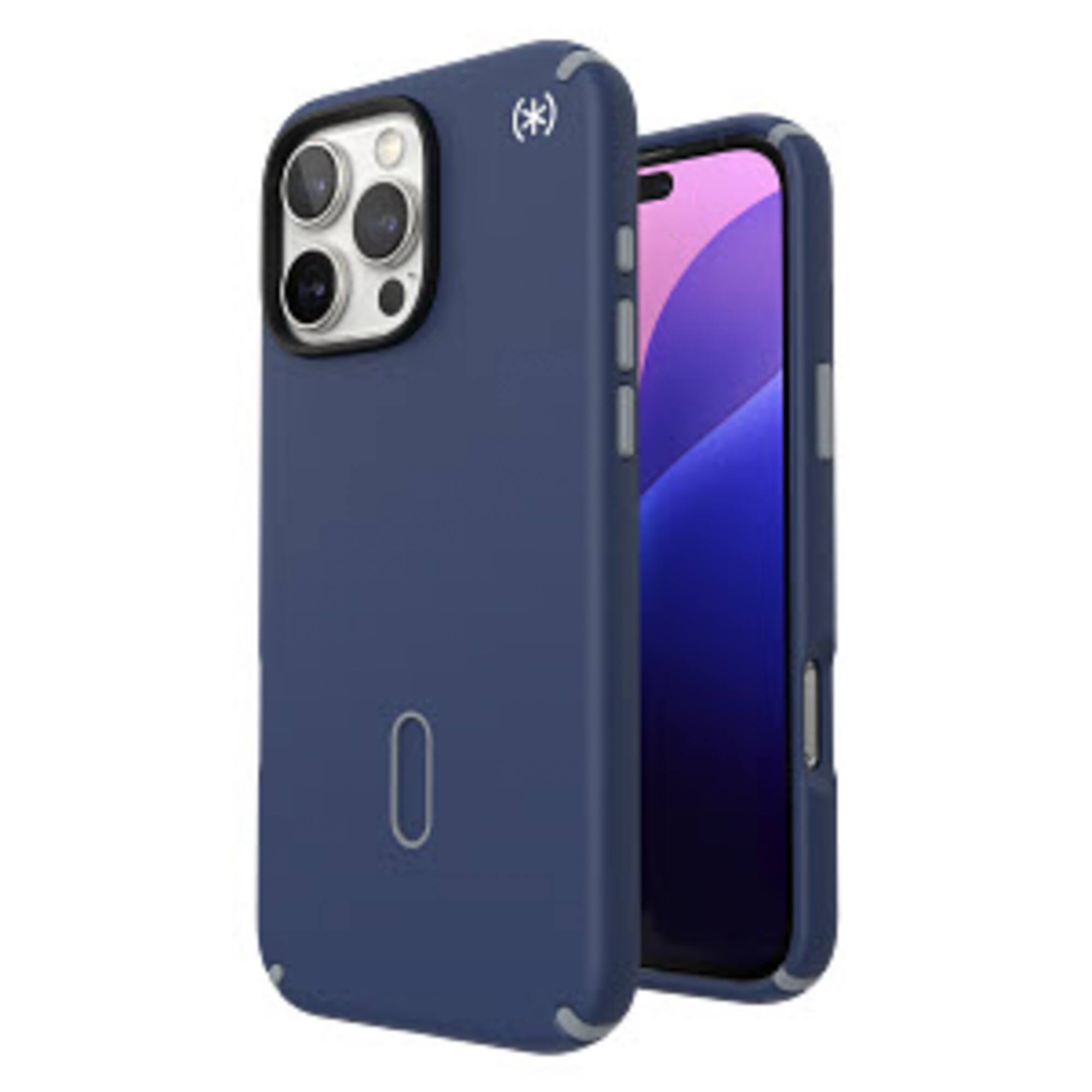 Alt View 2. Speck - Presidio2 Pro ClickLock Case with MagSafe for Apple iPhone 16 Pro Max - Costal Blue.