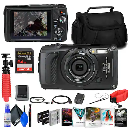 M - INFO 4 0 P 80 f SF E x OK $ MENU - SAnc Extreme PRO 200 R/s V6 3 0 64 GB SanDisk OM SYSTEM LENS 4x WIDE 1:2.0-4.9 OPTICAL ZOOM 45-18.0mm WATERPROOF 4K TG-7 & F2.0 SHOCKPROOF -d SCTROR BASKE : - CLEAR - LI/BASKET BASKET : I I - - L ! | 11-908 d OLTMPUS MR ART PHOTOMira VideoStudio + C Painter essentials - PaintShop Pro 21 ufterShot Pro