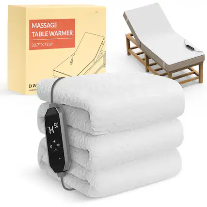 MASSAGE TABLE WARMER
30.7" x 72.8"
W support
9°