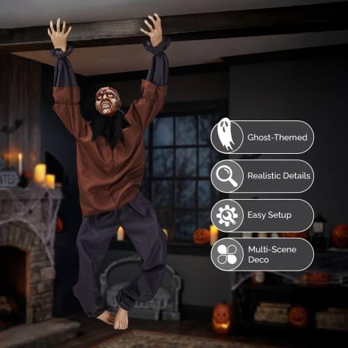 Ghost-Themed  
Realistic Details  
Easy Setup  
Multi-Scene Decor