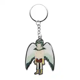 Hot Properties - Rick and Morty Metal Keychain: Birdperson - Black