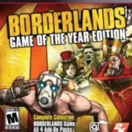 BORDERLANDS GAME OF THE YEAR EDITION
Complete Collection: BORDERLANDS Game + All 4 Add-On Packs
2K - M (Mature 17+)