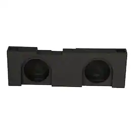 QPower - Dual 12" Sub Box - Chevy Silverado Crew Cab & GMC Sierra Crew Cab 14-18