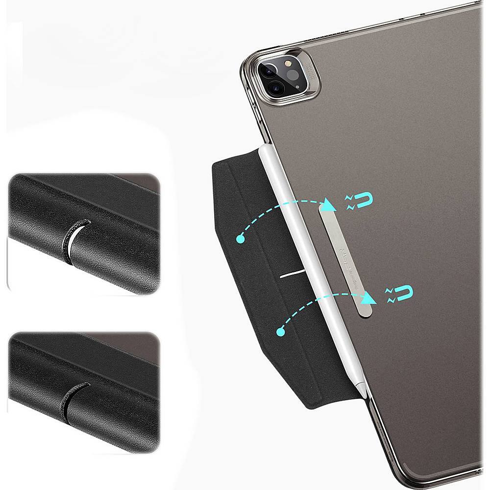 Alt View 19. SaharaCase - ESR Folio Case for Apple iPad Pro 12.9 (4th, 5th, and 6th Gen 2020-2022) - Black.
