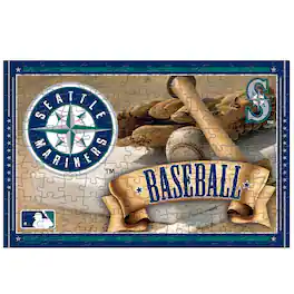 WinCraft - Seattle Mariners 150-Piece Team Puzzle - Multicolor