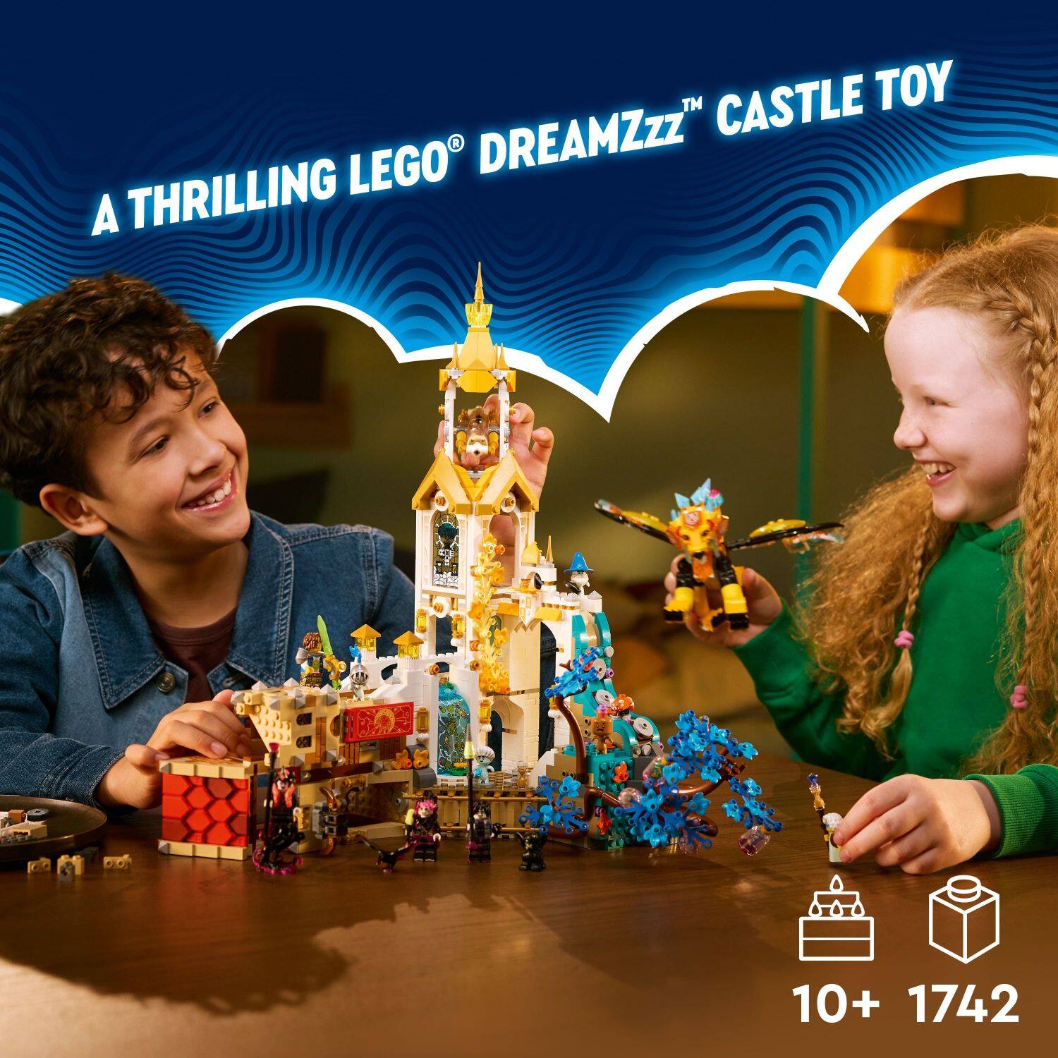 A Thrilling Lego Dreamz Castle Toy.