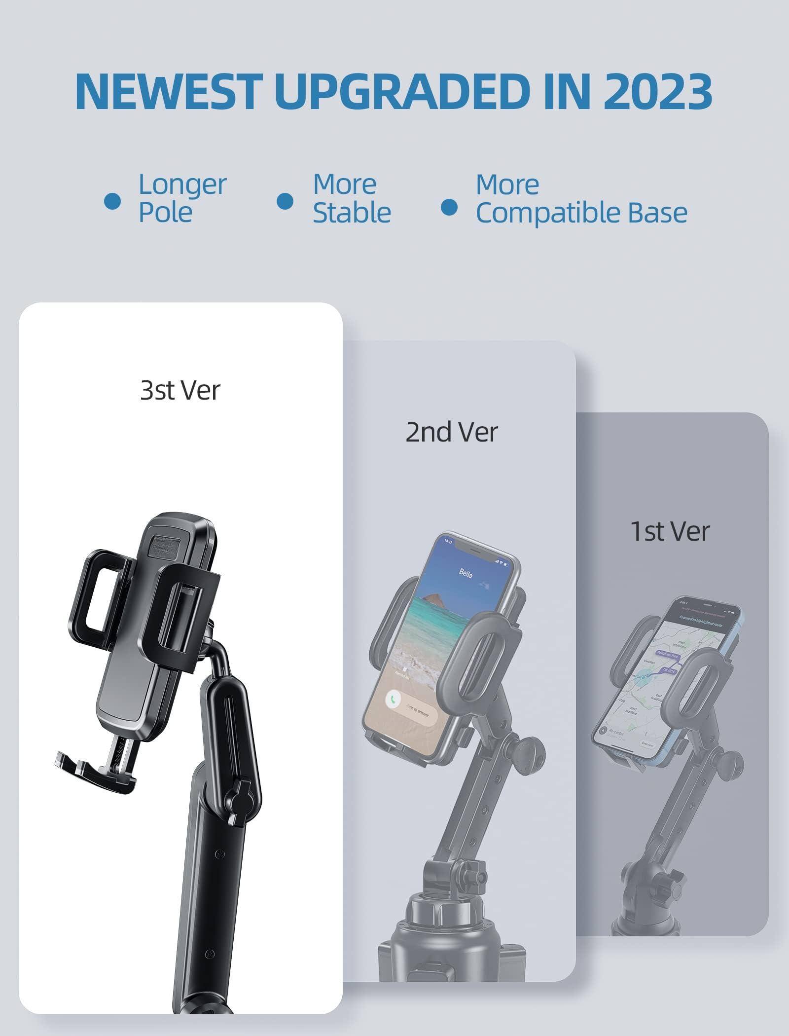 NEWEST UPGRADED IN 2023

- Longer Pole
- More Stable
- More Compatible Base

3st Ver

2nd Ver

1st Ver