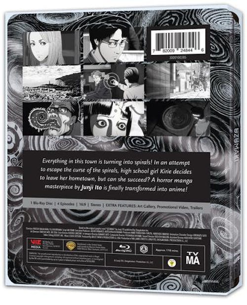 Back. Uzumaki (Limited Edition Steelbook) [Blu-ray].