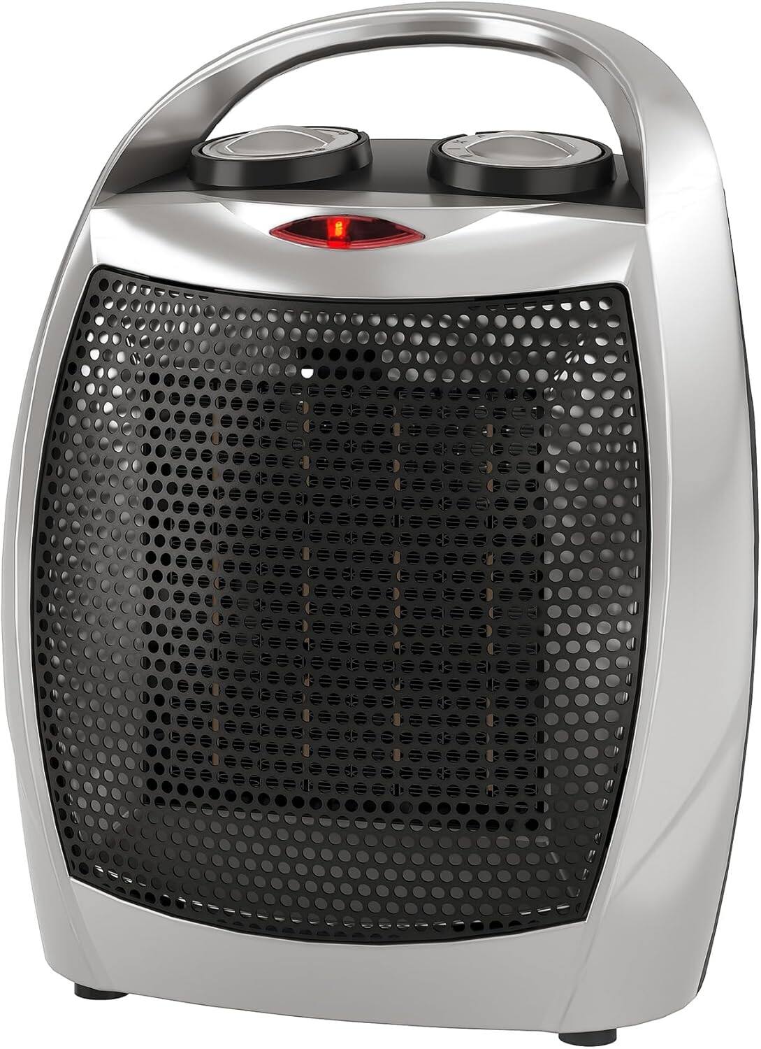 Front. GARVEE - Garvee Electric Space Heater - Thermostat 1500W/750W, 2-in-1 Fast Heating Ceramic Desk Heater & Fan, Safe Quiet <45 dB.