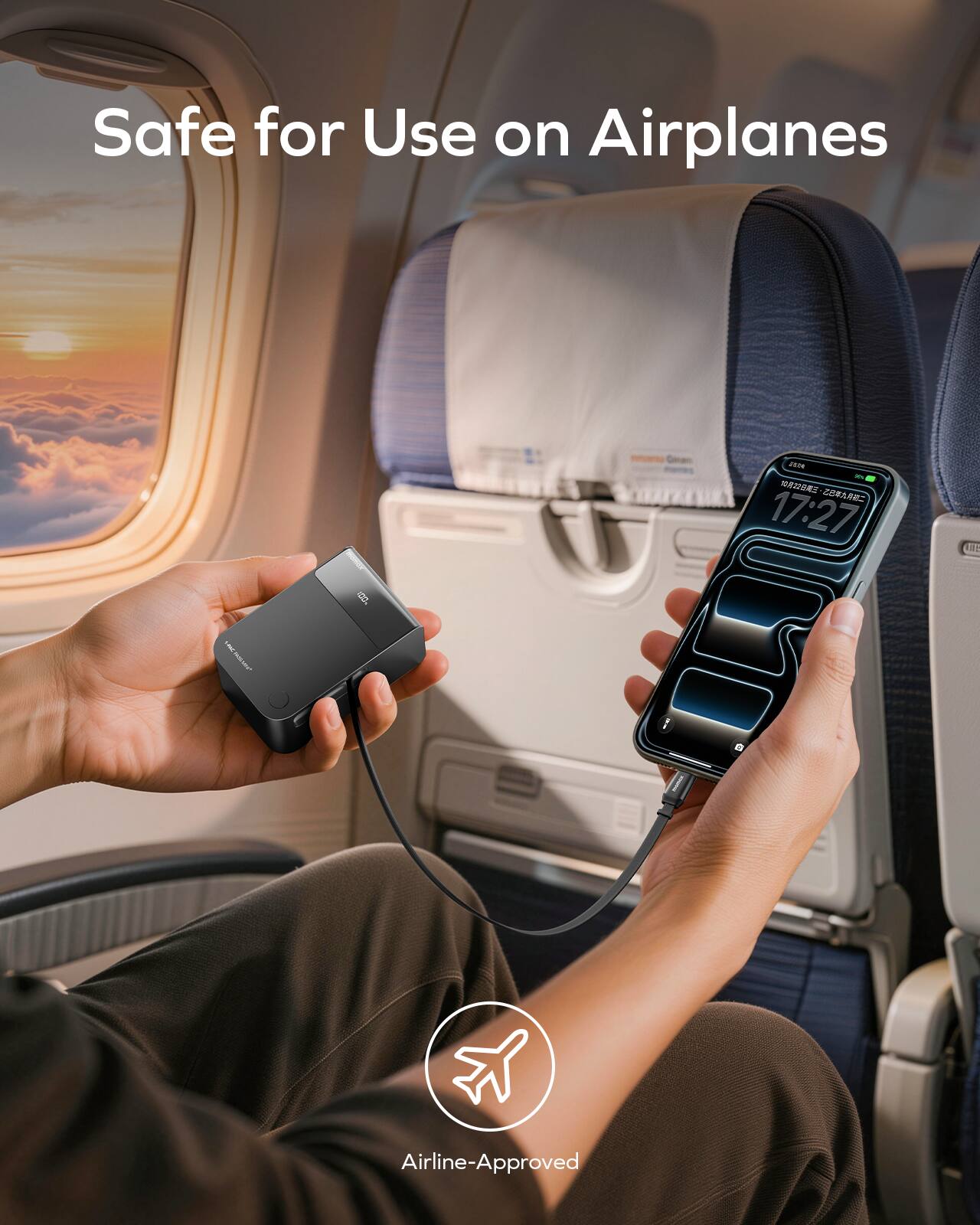Safe for Use on Airplanes

Airline-Approved