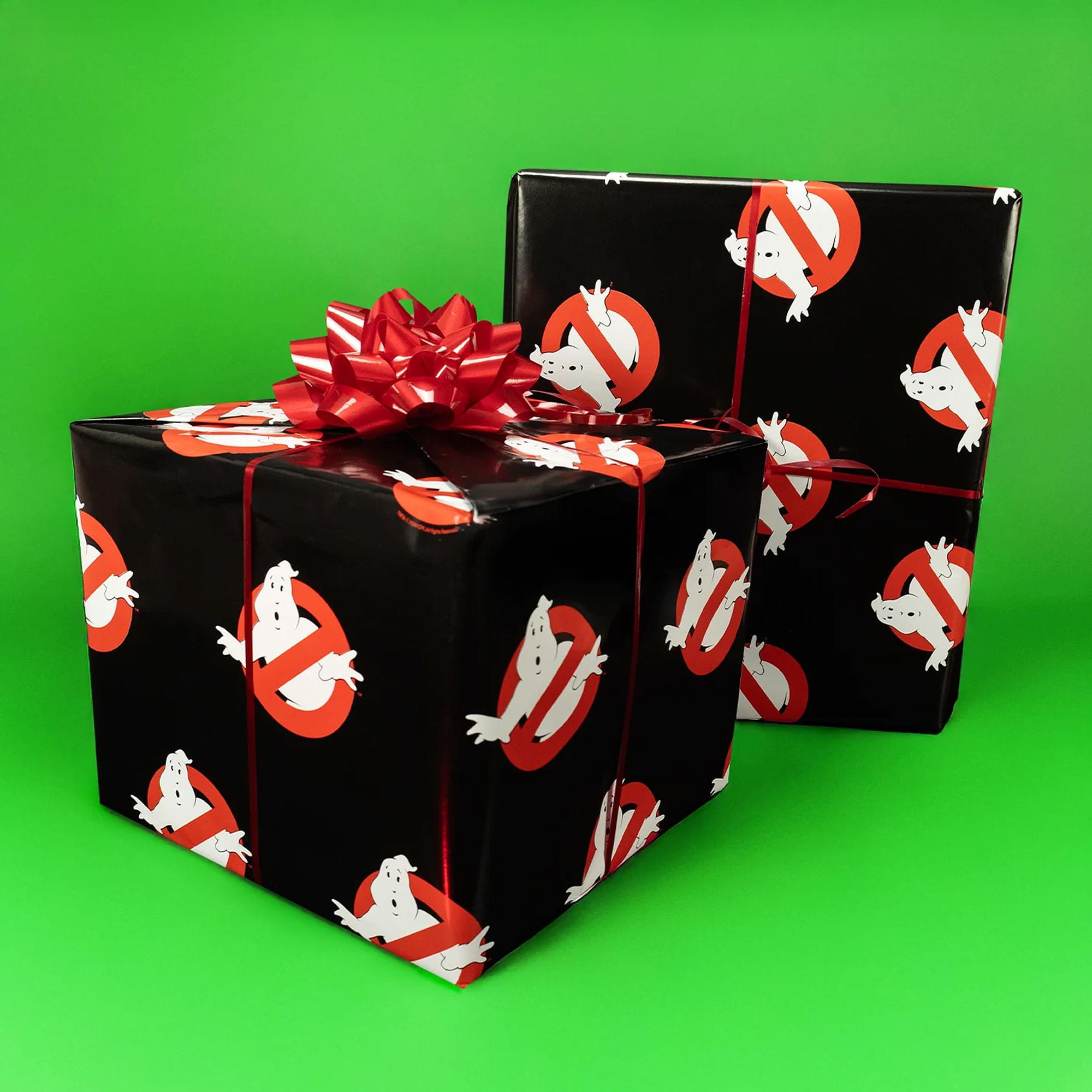 Alt View 10. Trick or Treat Studios - Ghostbusters "No Ghost" Wrapping Paper  | 30 x 96 Inches - Multi-Colored.