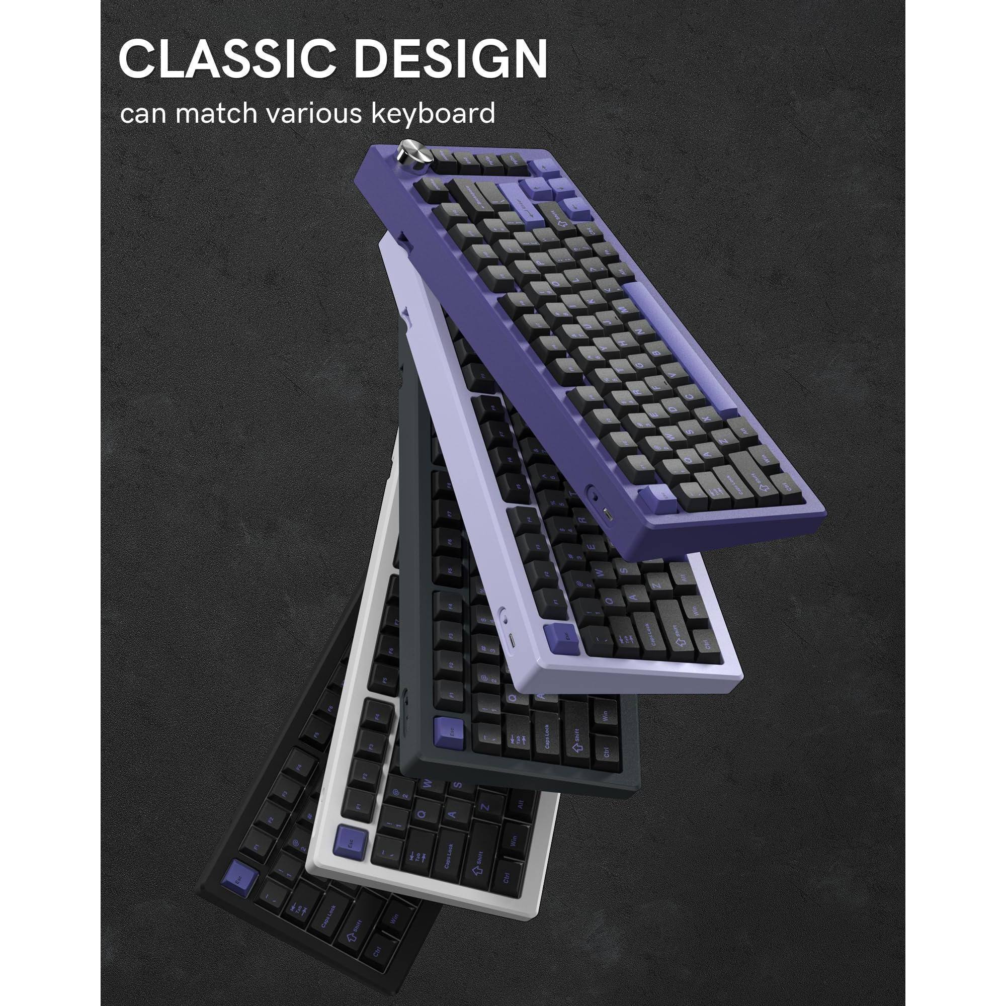 CLASSIC DESIGN  
can match various keyboard