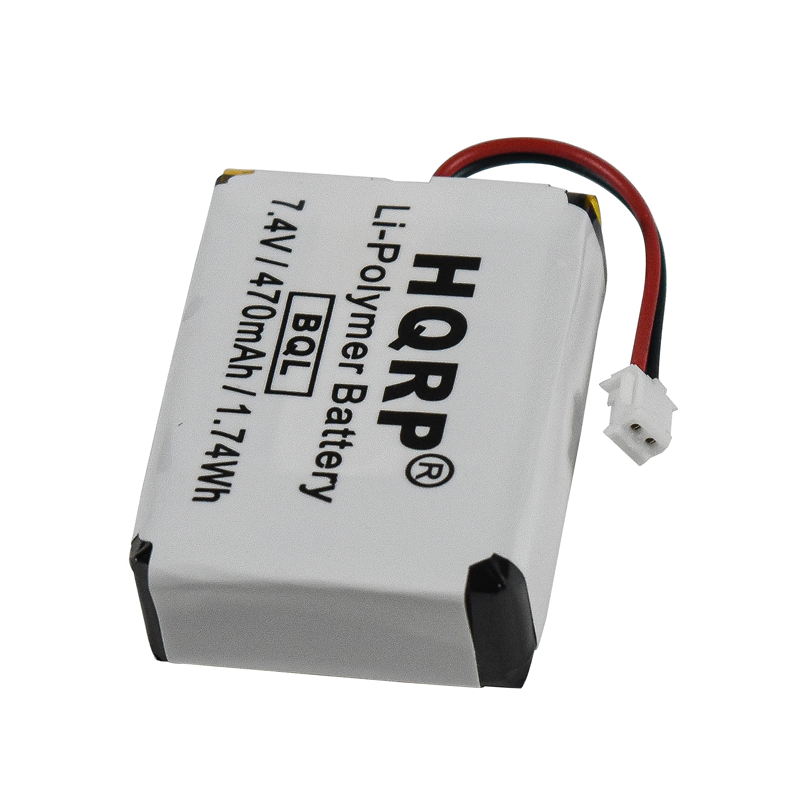 7.4V / 470mAh / 1.74Wh  
Li-Polymer Battery  
BQL  
HQRP