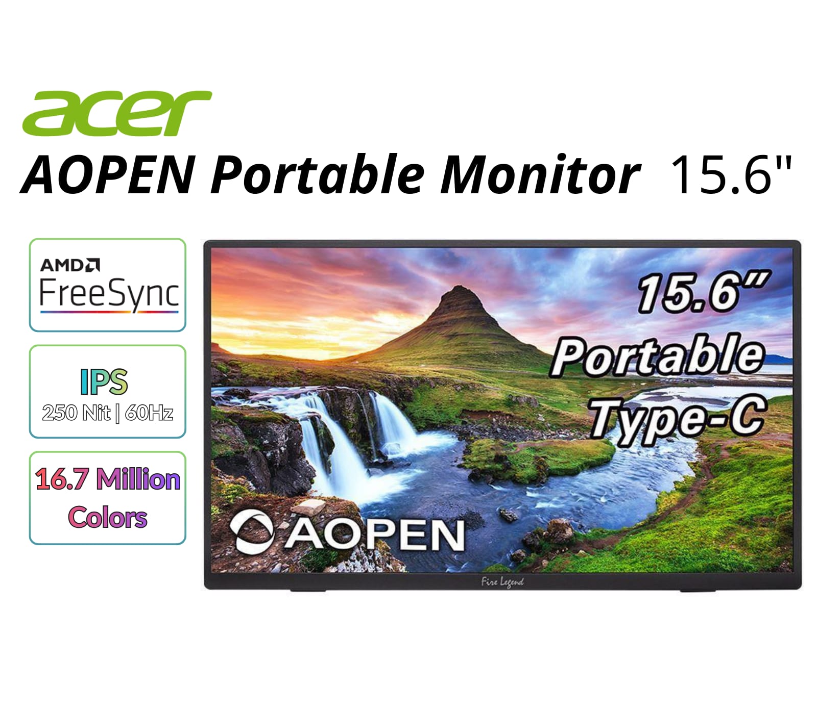 Acer Refurbished Excellent AOpen 16PM1Q 15.6