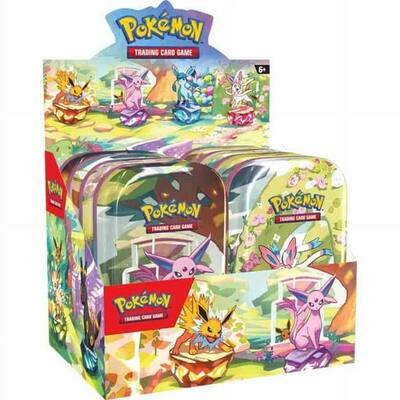 Pokmon Pokemon Scarlet & Violet Prismatic Evolutions Mini 8 Tin Box - Best Buy Pokmon Pokemon Scarlet & Violet Prismatic Evolutions Mini 8 Tin Box - Best Buy