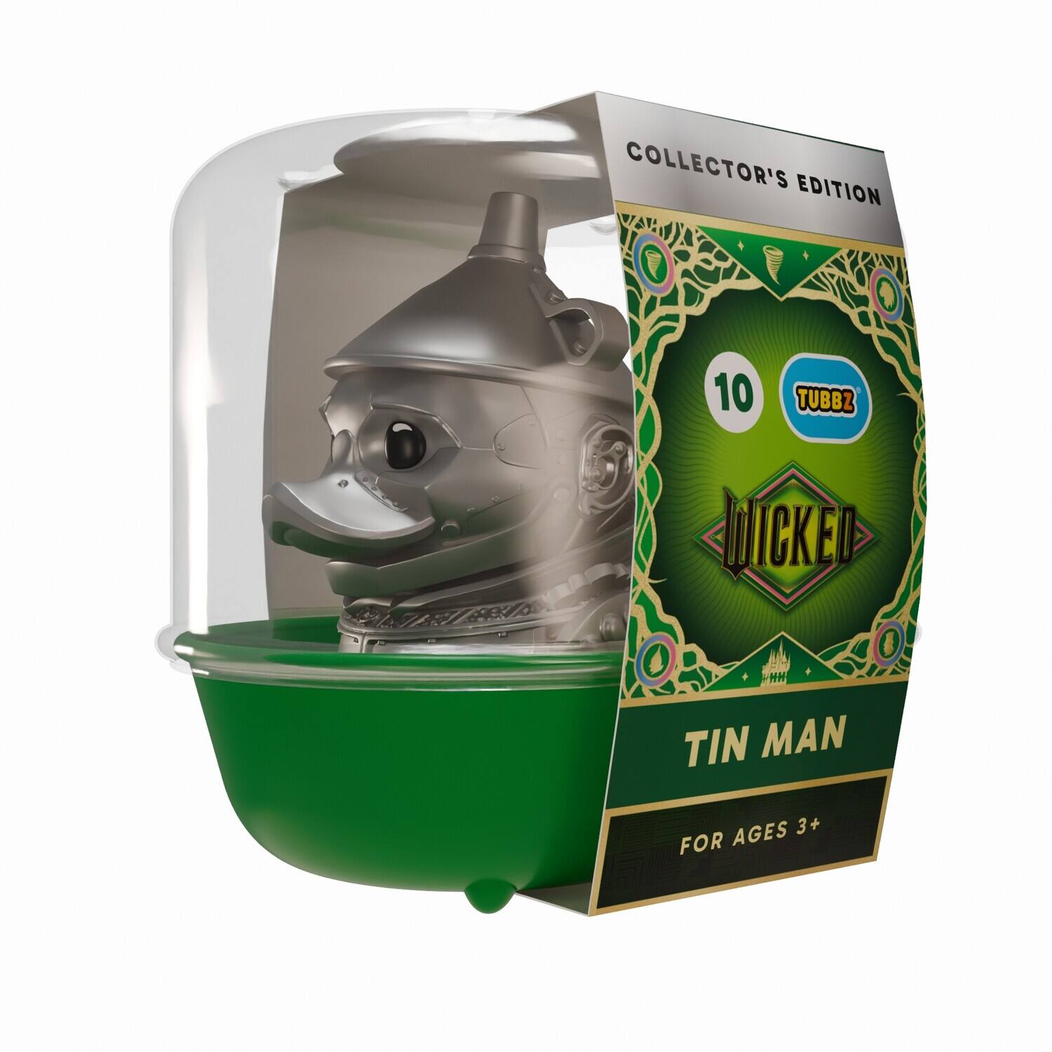 COLLECTOR'S EDITION  
10 TUBBZ  
WICKED  
TIN MAN  
FOR AGES 3+