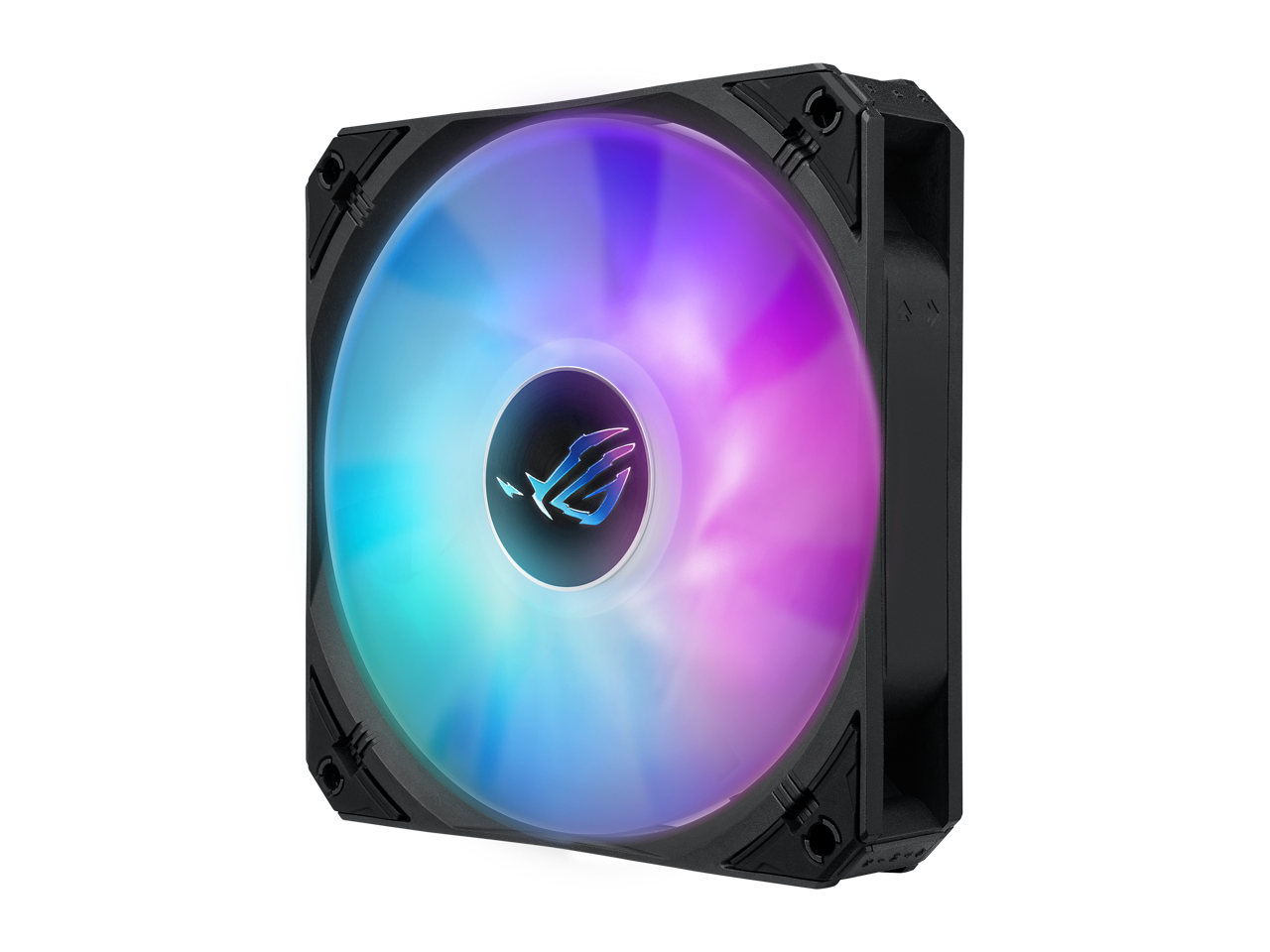 Alt View 5. ASUS - ASUS ROG Strix LC III 360 ARGB AIO Liquid Cooler with Rotatable Block, Gen7 v2 Pump, ARGB Fans, Aura Lighting - ARGB.