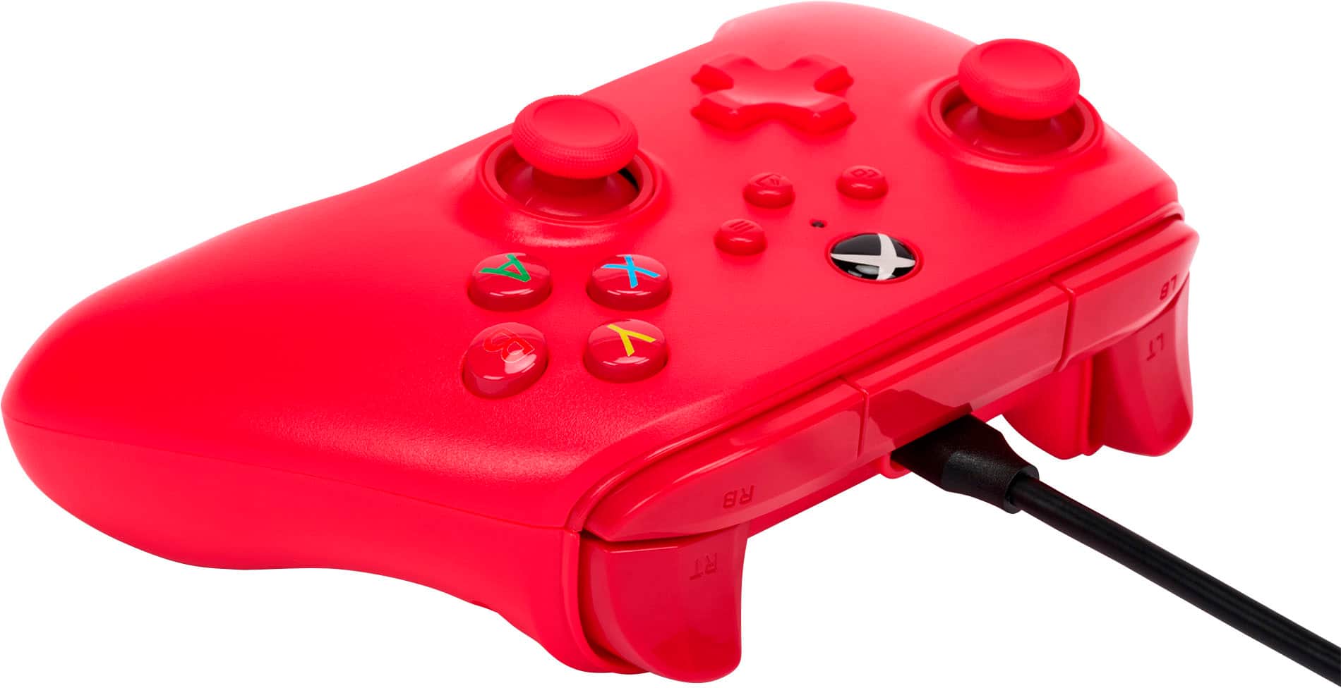 Alt View 13. PowerA - Wired Controller for Xbox Series X|S - Red.